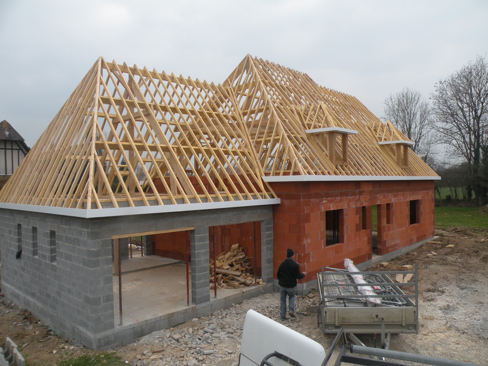 Entreprise de charpente à Petitmagny